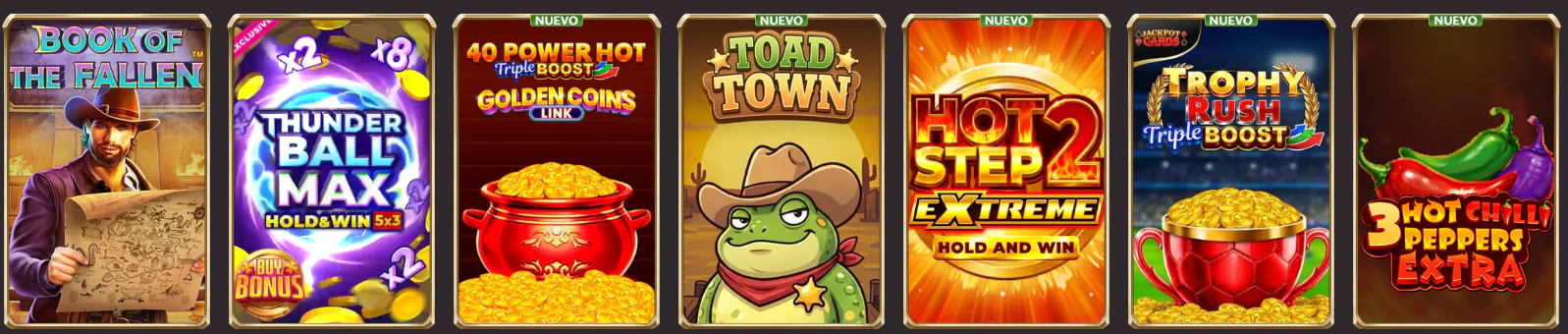 Selección de tragamonedas online y juegos de slots disponibles en Vicibet Casino